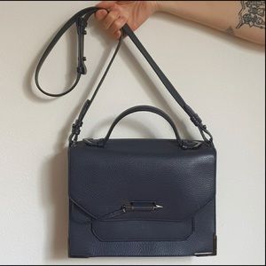 Mackage Keeley crossbody bag navy | price firm